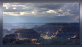 GRAND CANYON IN A WEATHER CHANGE