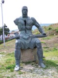 The Memorial of Georgian Warrior Heroes, by sculptor Giorgi Ochiauri (1985)