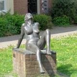 Zutphen  Oude Bornhof in Zutphen (1991) - Mat Duval - Elsa