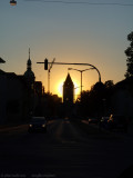 Sunset through Ostentor