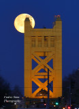Full Moon & Tower Bridge