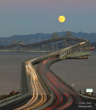  Full Moon & Richmond-San Rafael Bridge 