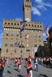 Firenze Flying the ContradeŽs Flags