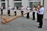 Alphorn concert in Kandersteg