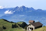 Mount Rigi with Mount Pilatus in the distance
