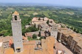 San Gimignano. View from the top of the Torre Grossa