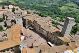 San Gimignano. View from the top of the Torre Grossa