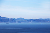 Coast of Africa from the Rock of Gibraltar