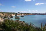 Hiking Along the Cliffs Overlooking the Atlantic between Portimo and Alvor