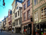 les rues de Rouen