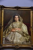 Portrait of the Artists Wife Teodora in a Wedding Gown (1879) - Jan Matejko - 7284