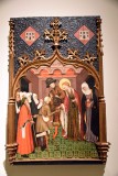 Saint Lucy giving out Alms (ca 1435) - Bernat Martorell - 0654