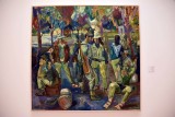 Palmach Fighters Before Action in Ben-Shemen Forest (1947) - Ferl Rosenfeld - (2575