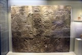 Wall relief depicting a stylized date palm with protective genies, 883-859 BCE - Calah (Nimrud), Assyria, Mesopotamia - 4158