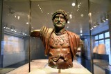 Statue of the Emperor Hadrian - 117-138 CE - Camp of the 6th Roman Legion Ferrata, Tel Shalem, Beth Shean Valley - 4240