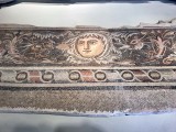 Floor of a dining room in a Roman villa, late 3rd c. CE - Nablus - 4724