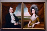 Richard Cromwell Sr and Mrs Richard Cromwell (about 1791-94) - Charles Peale Polk - 5073