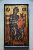 Enthroned Madonna and Child (1250-75) - Byzantine, possibly from Constantinople - 6093