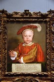 Edward VII as a Child (1538) - Hans Holbein the Younger - 6851