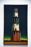 La torre e il treno (1934) - Giorgio de Chirico - 1710