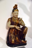 Young girl attending an Immortal (16th c.) - Sô Pagoda, Thanh Oai District, Hànôi - 2461
