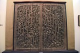 Doors carved with dragon motifs (17th c.) - Keo Pagoda, Thai Binh Province - 2488