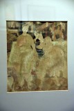 Two young girls in front of a screen (1944) - Trân Van Cân - 2647