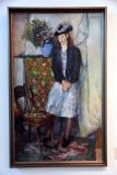 A Woman with Chair and Flowers (1939) - Elmar Kits - 4707