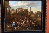 A Vegetable Market in Rome (2nd half 17th c.) - Hendrick Mommers - 4860