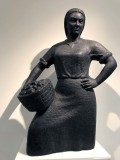 Woman with Fruits (1940-1941) - Juozas Miknas - 9126