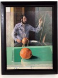 Self-Portrait with a Pumpkin (1977) - Algimantas Svegzda - 9251