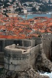 View of Old Town from Lovrijenac - 6044