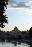 Basilica di San Pietro and Tiber River, Rome - 0681