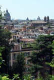 View from Terrazia del Pincio, Villa Borghese - 1306