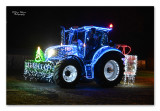 Tractor Kerst Licht Parade Werchter 2019