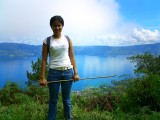 Darma, my friend and trekking partner - Samosir Island, Sumatra