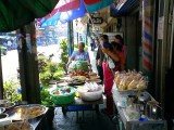 Lots of street food - Bangkok