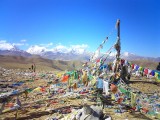 Prayer flags at one of the passes. This was 5200m I think.