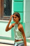 Young, Suspicious Girl on the Street