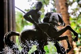 St. Michael Killing The Dragon, Bronze Fountain