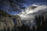 Cloud Shrouded Half Dome