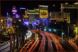 Las Vegas Strip Blood Moon