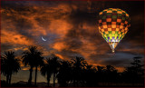 Balloon Sunset Moonglow
