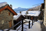 Aosta Valley region, La Magdeleine mountain village