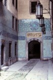 Inside the Topkapi Palace.