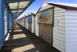 Kiosks on the pier