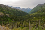 Sawtooth Mountains, from Inspiration Point on the Klondike Highway