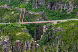 Bridge on the Klondike Highway, viewed from Inspiration Point