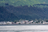 Seward, as seen from Resurrection Bay