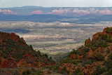 View towards Sedona, from Mingus Mountain